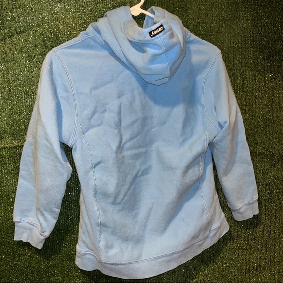 vintage Y2K Stephon Marbury Starbury Blue Hoodie YOUTH L NBA China Timberwolves - Picture 4 of 5